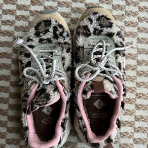 Anthropologie Cheetah Sneakers Size 8